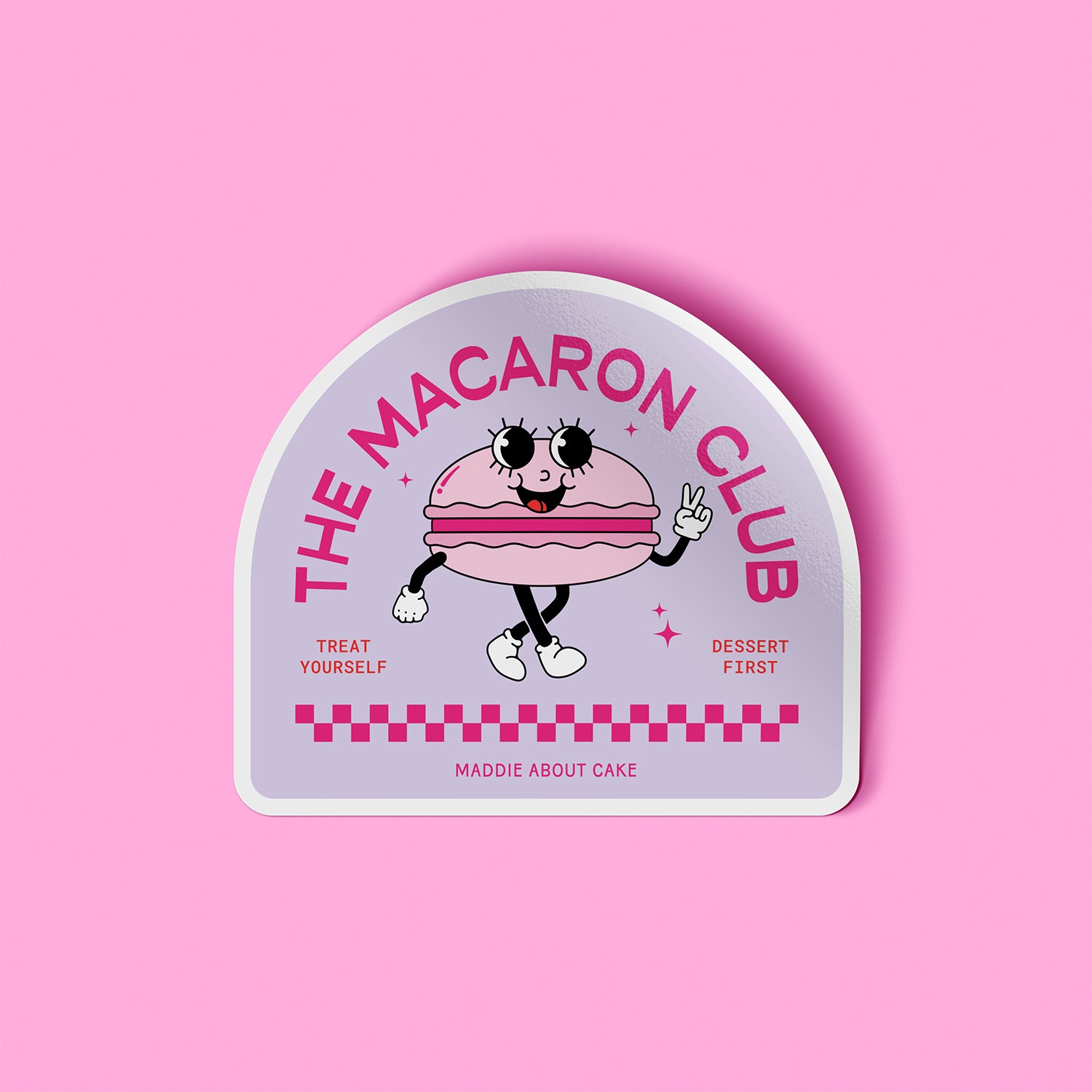 The Macaron Club Sticker