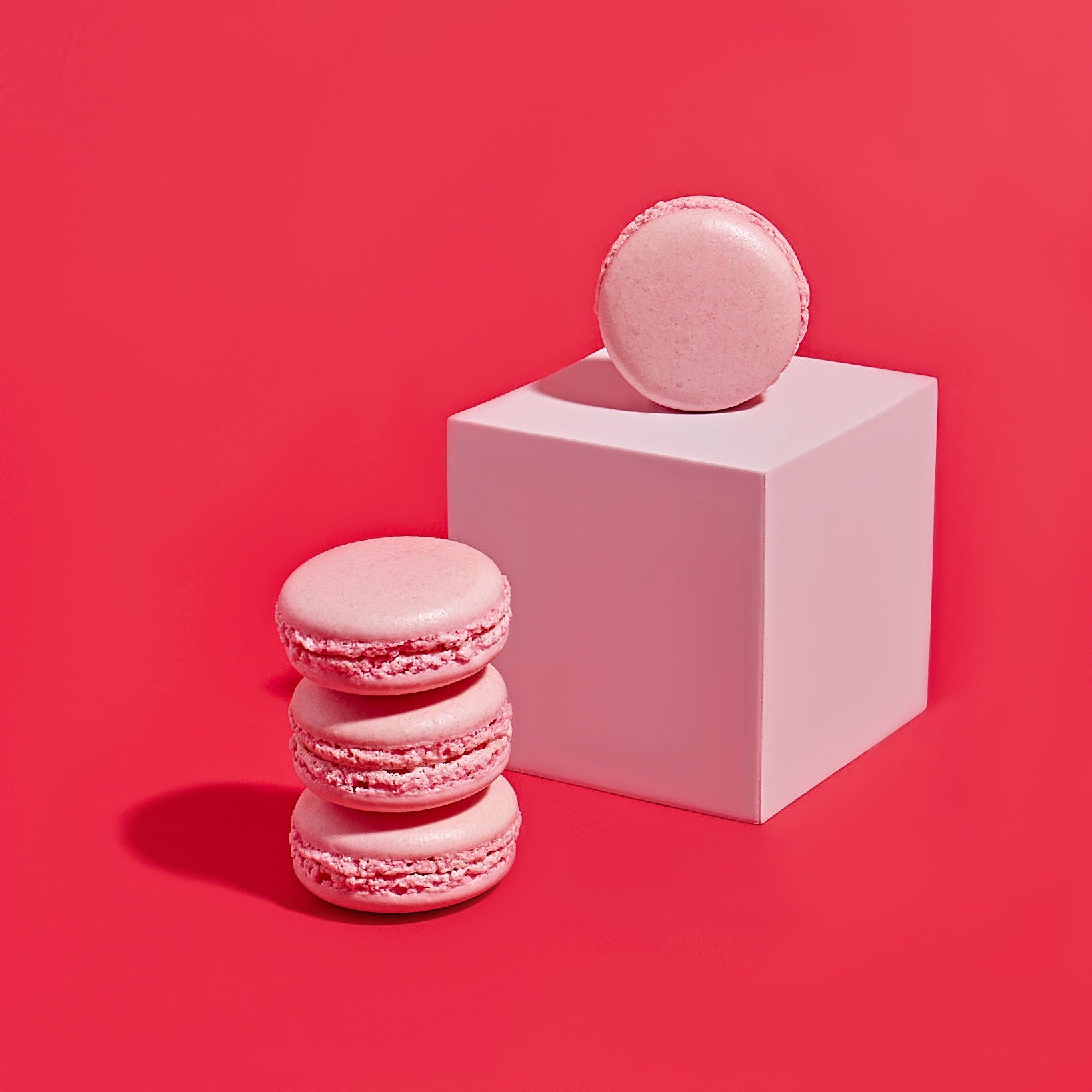 Valentine's Day Macaron Build-A-Box ($33)