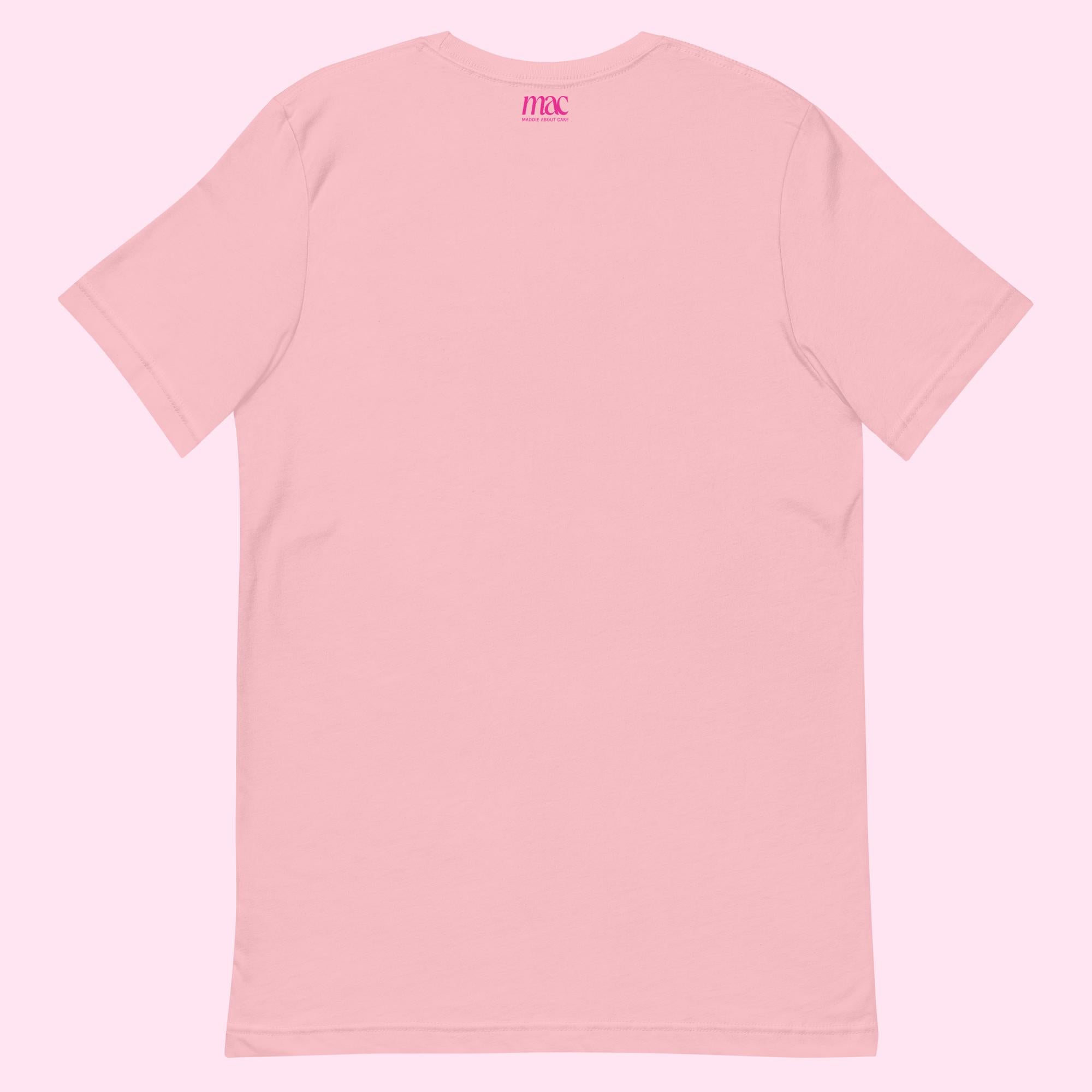 The Macaron Club Graphic Tee (Pink Logo)